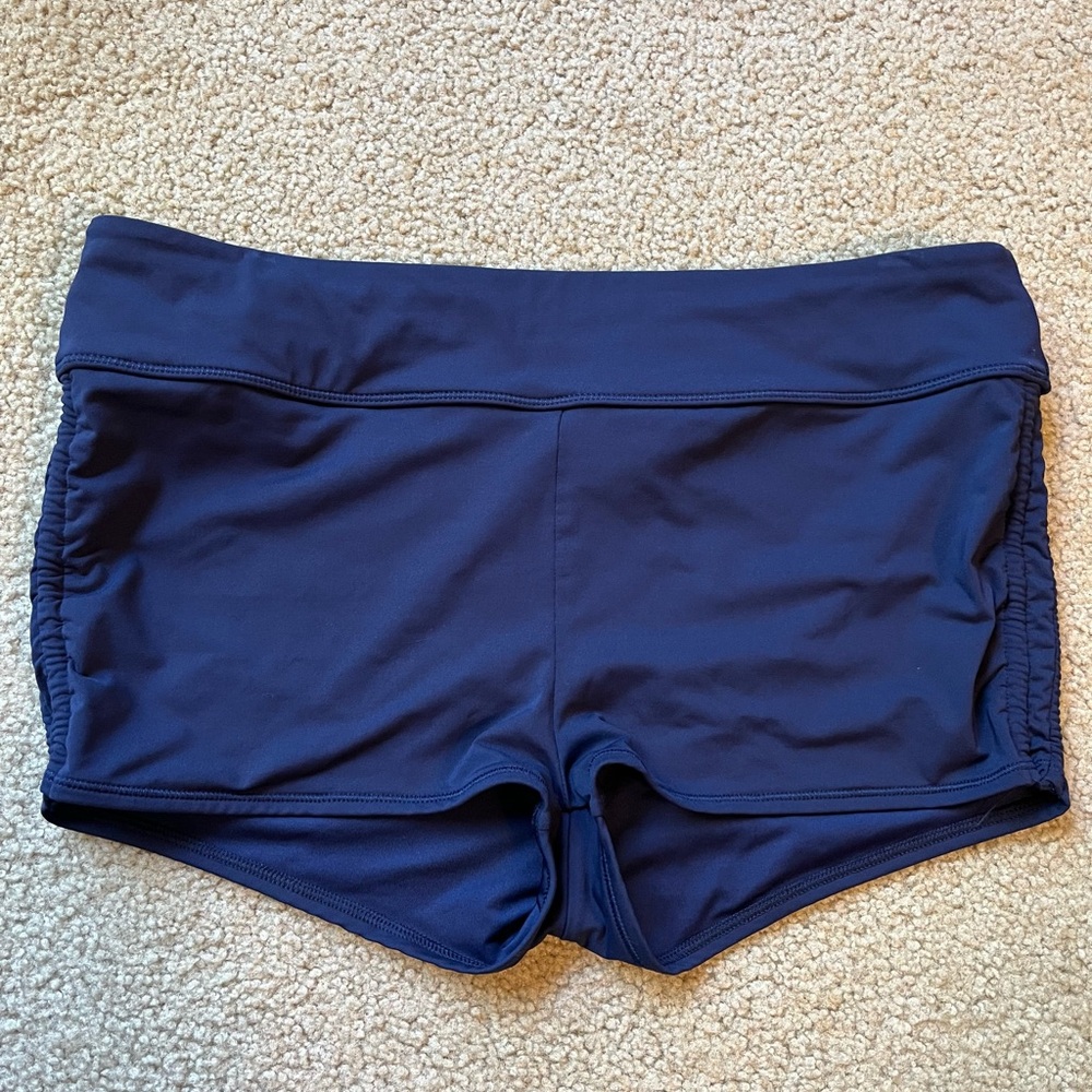 Athleta Sand Sprint Short Dress Blue size Large